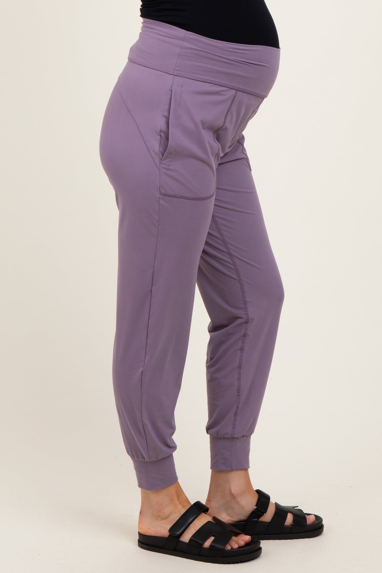 Lavender Maternity Joggers